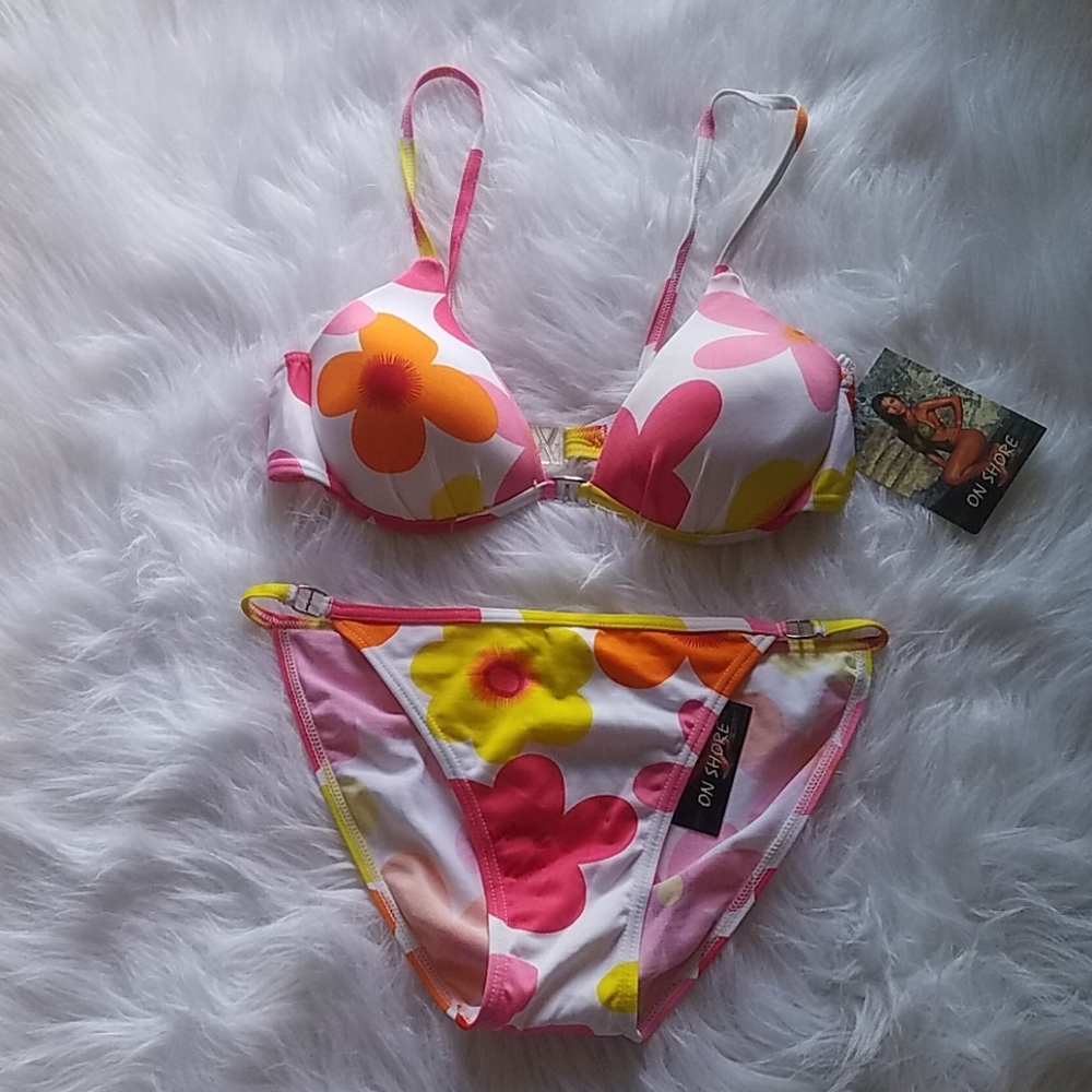 ON SHORE FLORAL BIKINI
